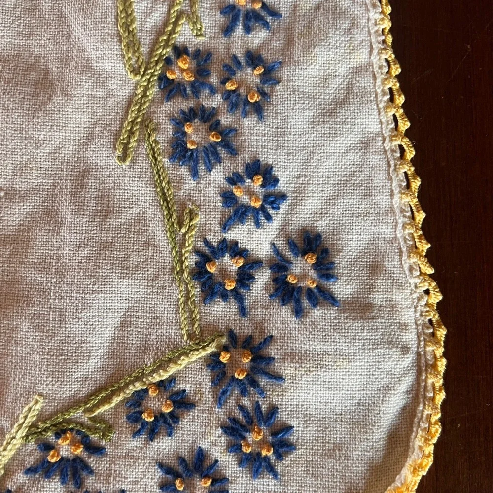 2 Vintage‎ Embroidered 30